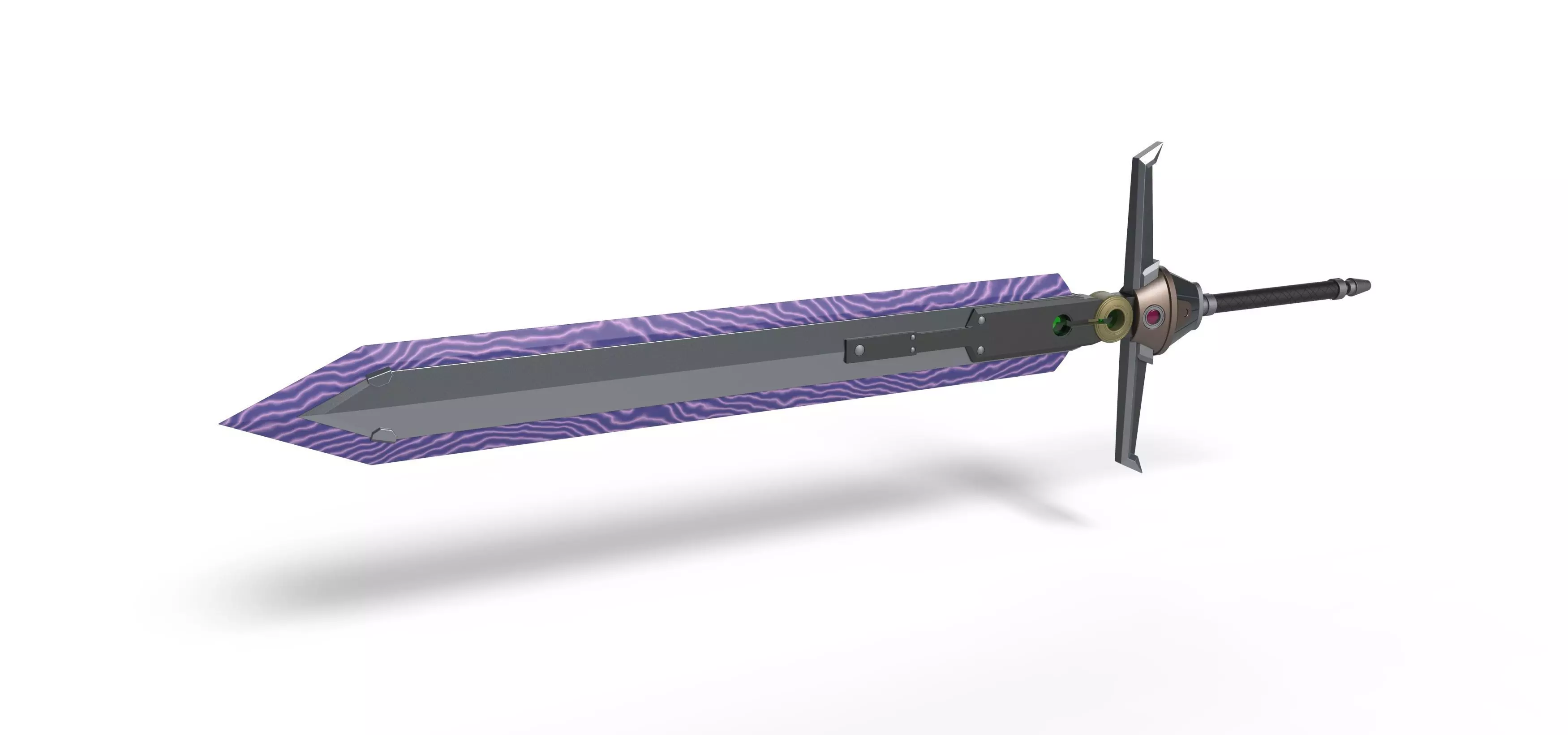 Mythril Saber from the game Final Fantasy 7 Remake 3D print model_0