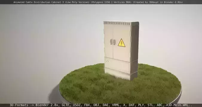 Animated Cable Distribution Cabinet 3