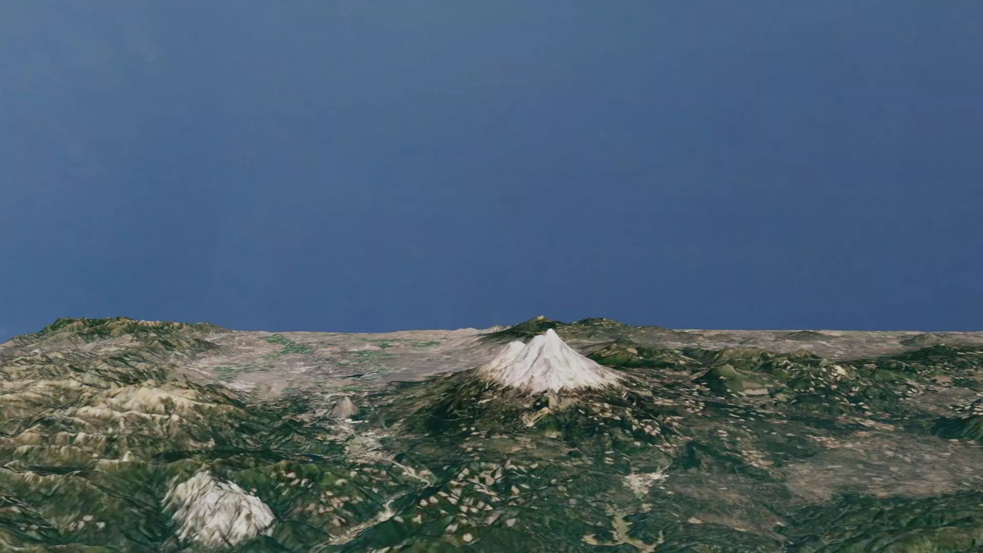 Mount Shasta 2 3D model_0