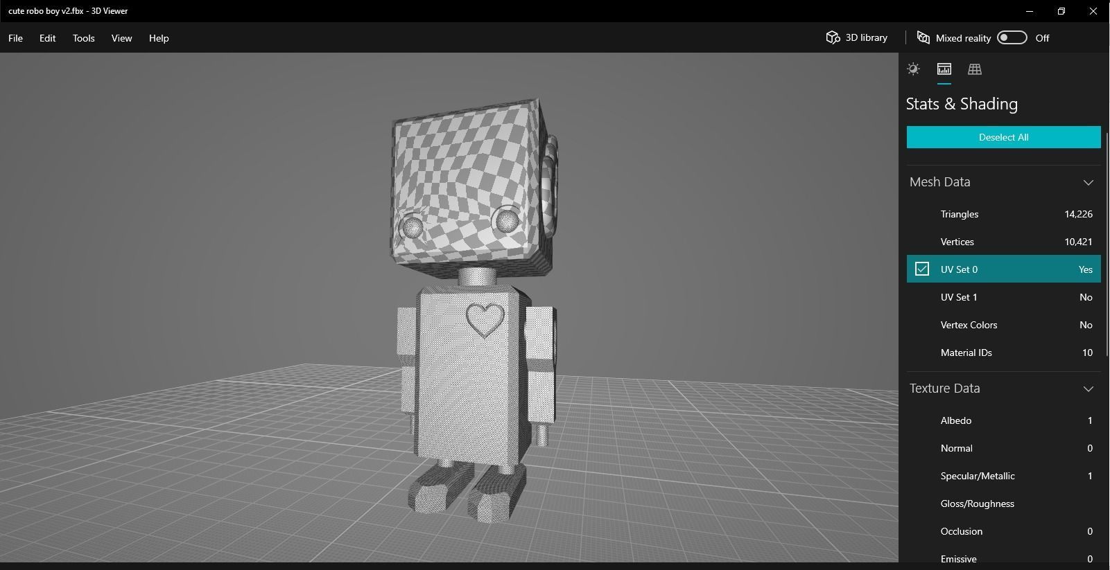 cute robot boy  3D print model_13