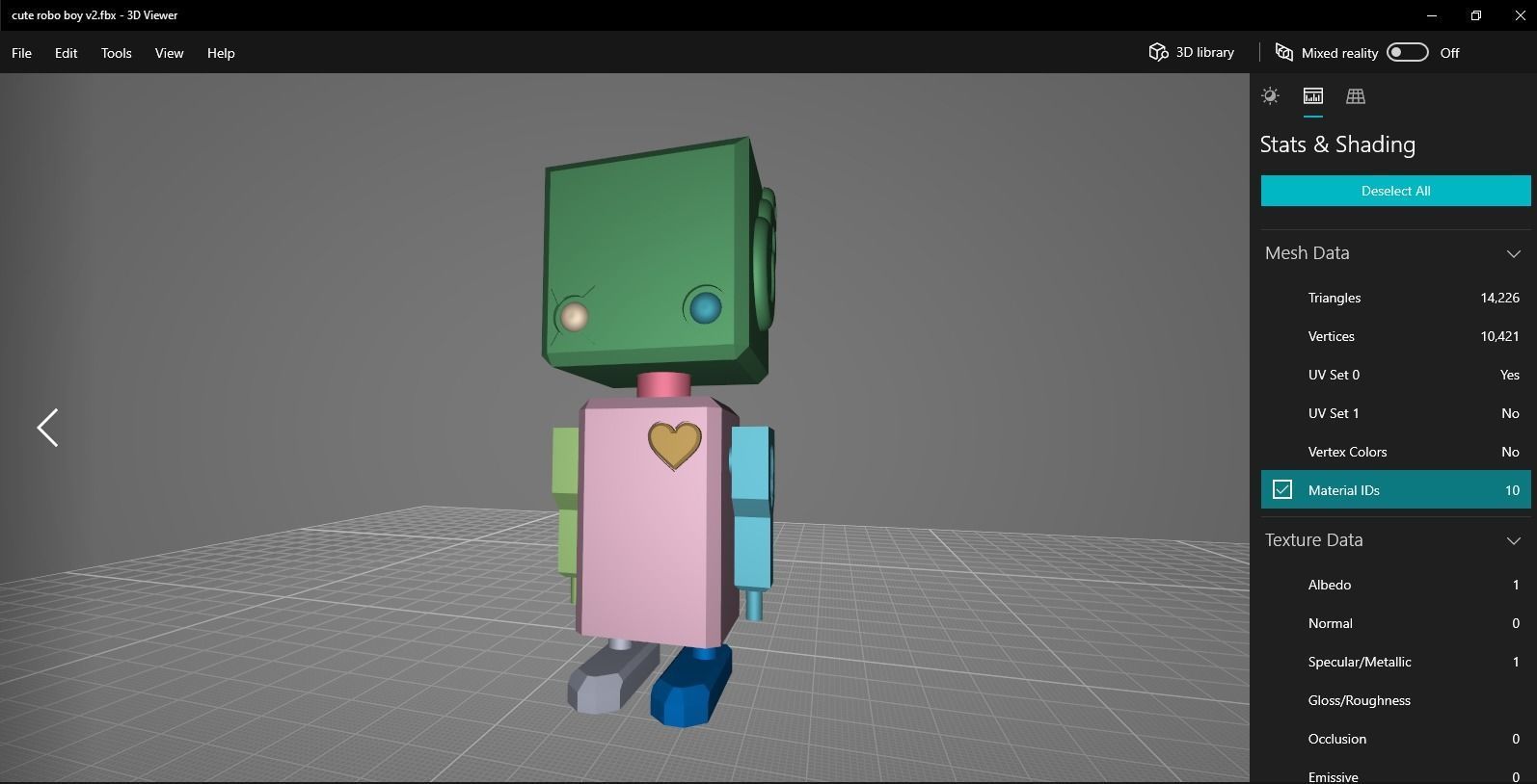 cute robot boy  3D print model_5