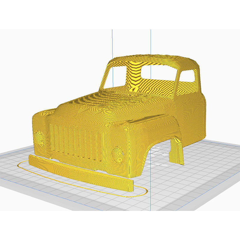 GAZ-53 jeep wrangler 3D print model_12