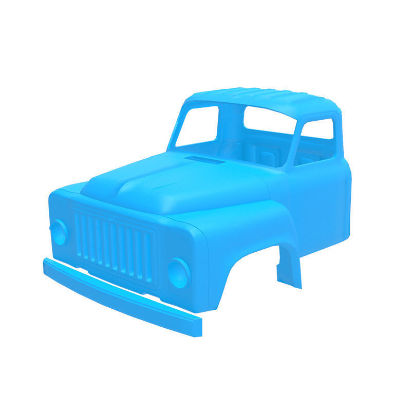 GAZ-53 jeep wrangler 3D print model_5