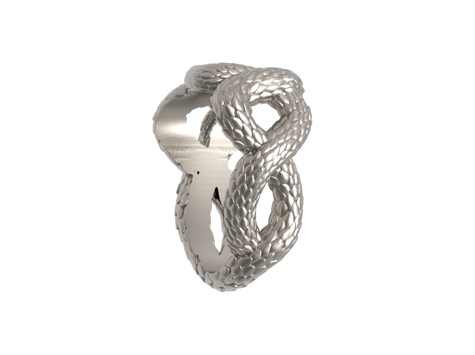  Eyelet snake for pendant 3d print ready 3D print model_29