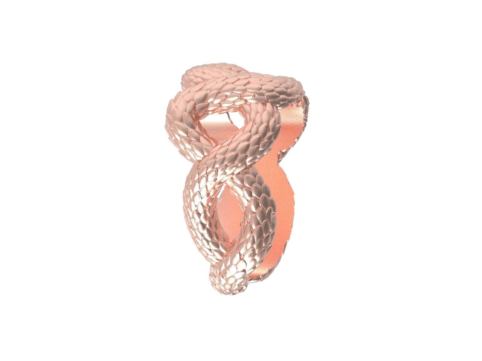  Eyelet snake for pendant 3d print ready 3D print model_35
