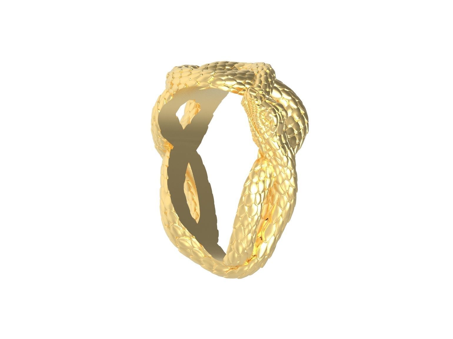  Eyelet snake for pendant 3d print ready 3D print model_32