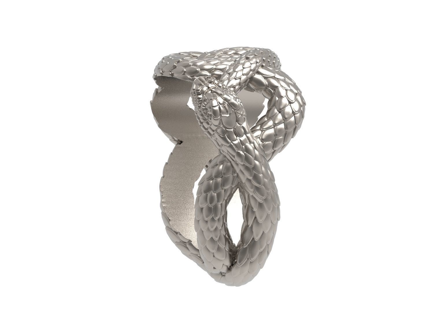  Eyelet snake for pendant 3d print ready 3D print model_20