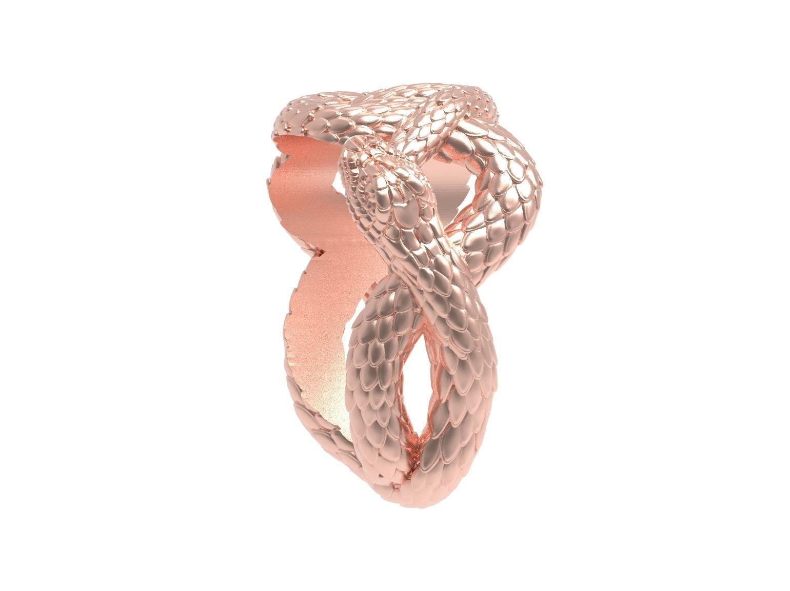  Eyelet snake for pendant 3d print ready 3D print model_22