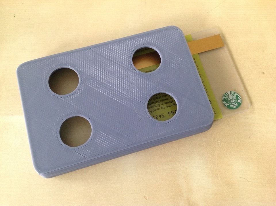 Card Wallet Free 3D print model_4