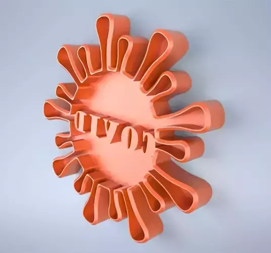 COVID Cookie Cutters 3D print model