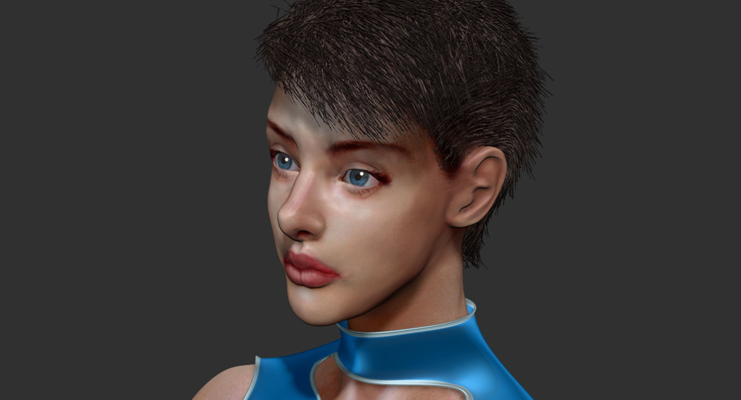 3D model of Ballerina and acrobat 3D model_13