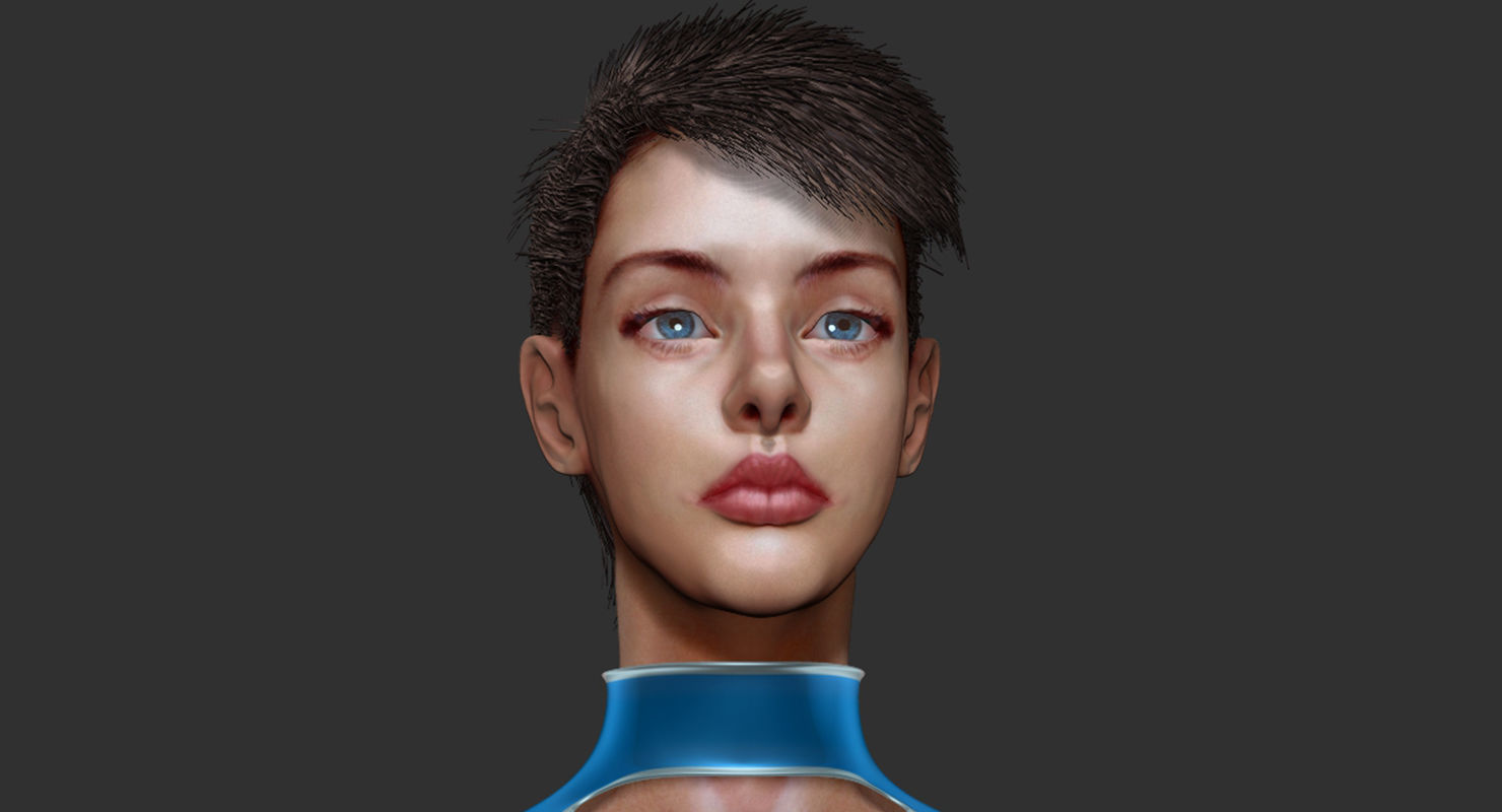 3D model of Ballerina and acrobat 3D model_12