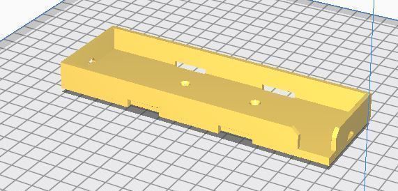 Element RC Enduro oversize battery tray 3D print model_2