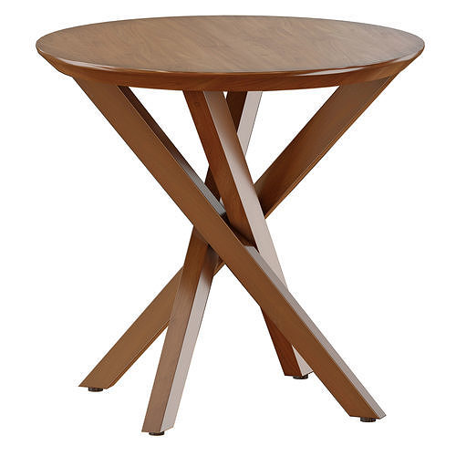 Apex Round End Table Crate and Barrel 3D model