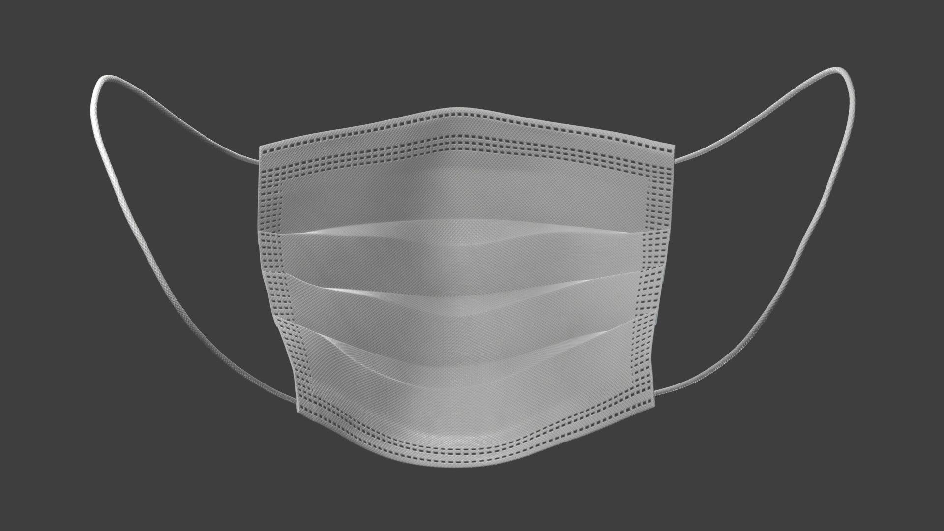 Face Mask 3D model_5