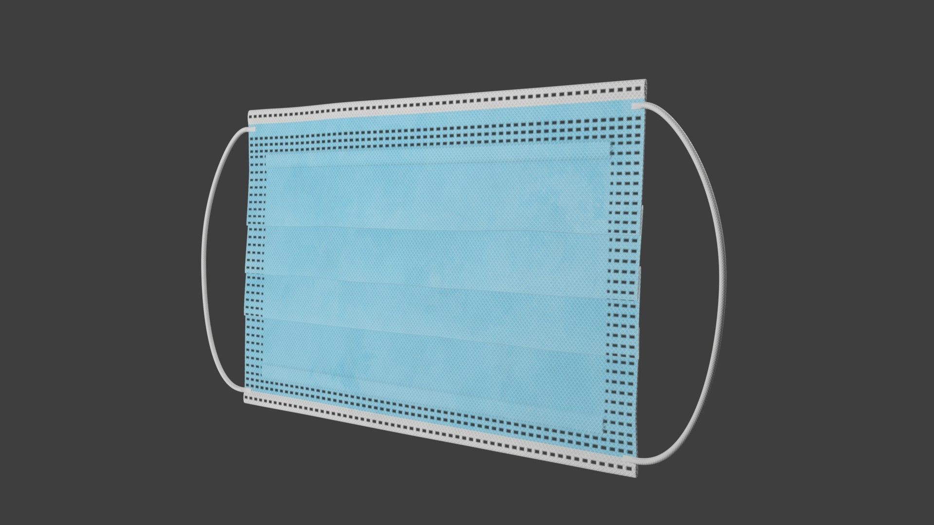 Face Mask 3D model_9