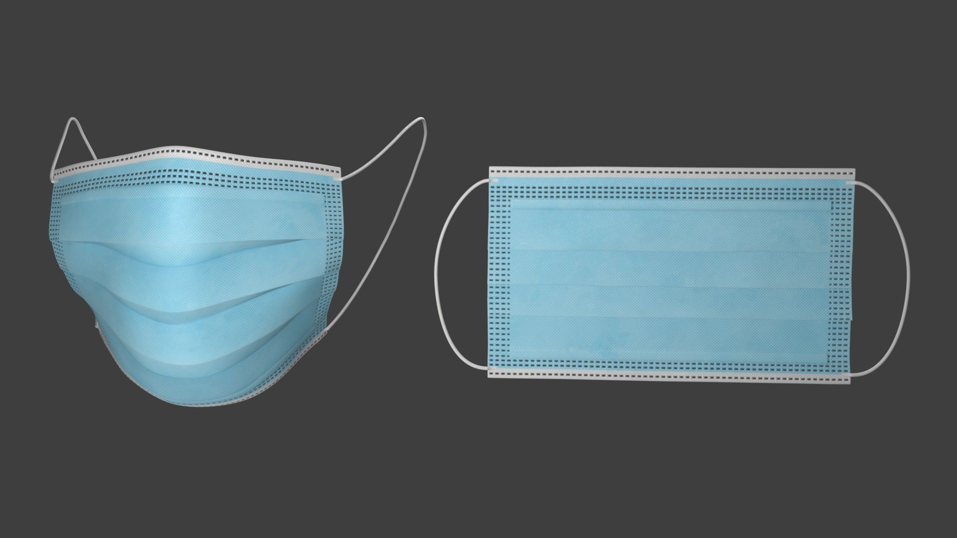 Face Mask 3D model_0