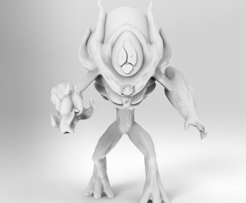 Fuego pantanoso supremo 3D print model_1