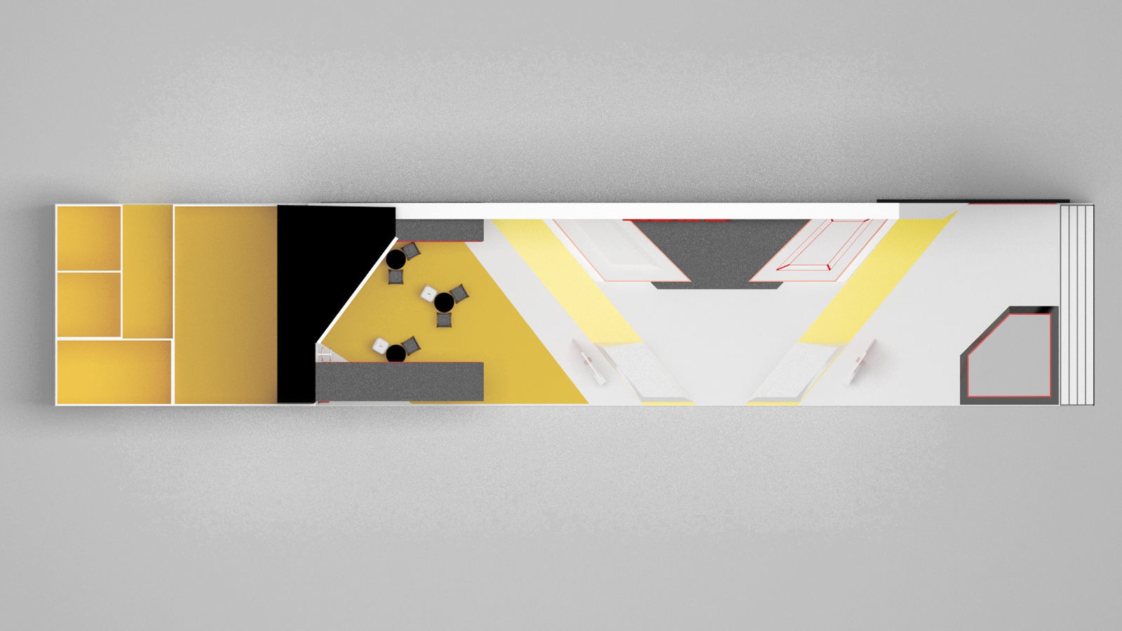 exhibition  Booth Universal 3D model_3