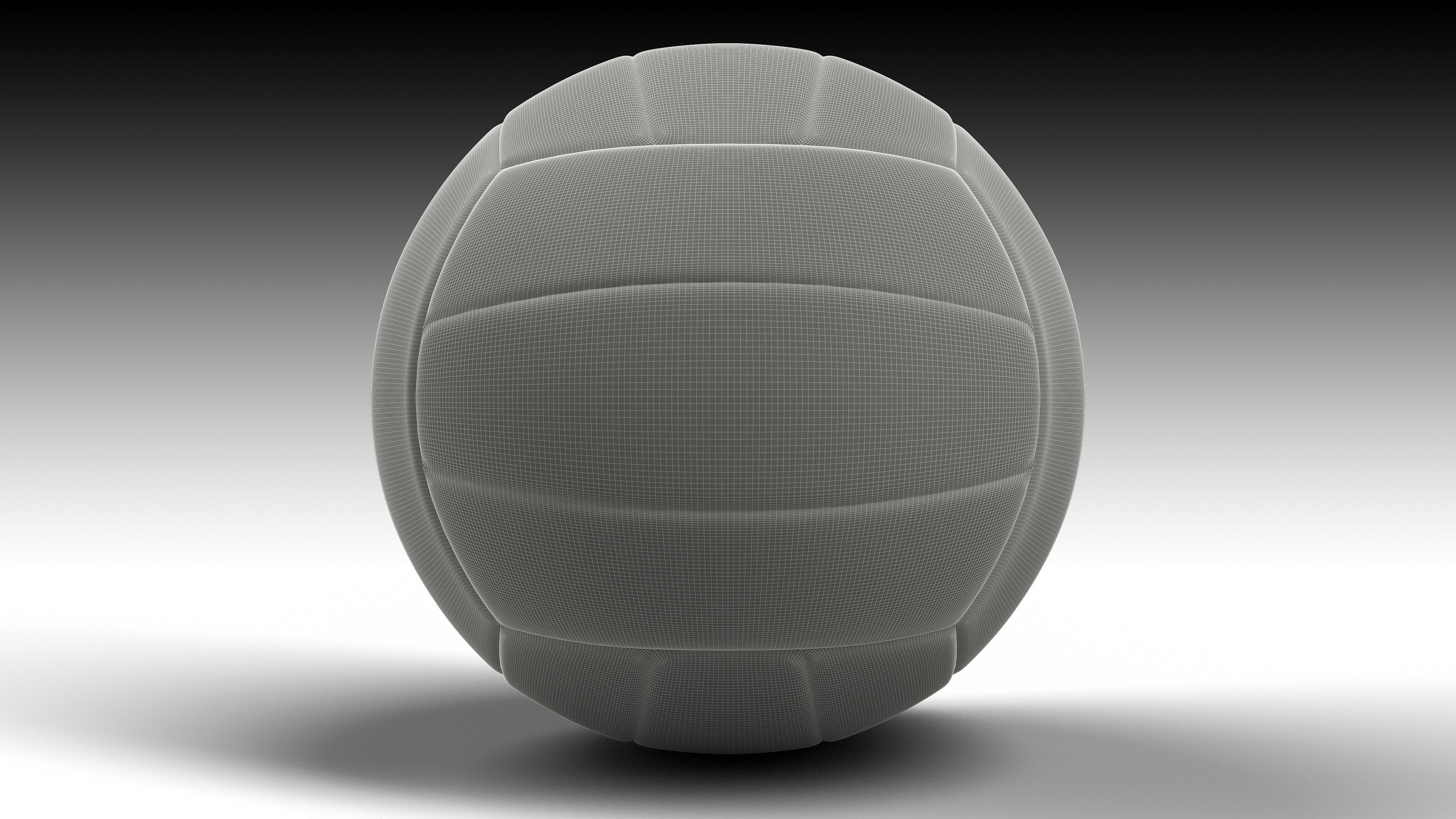 Volleyball - ball - Mikasa VIP300 Series 3D model_11