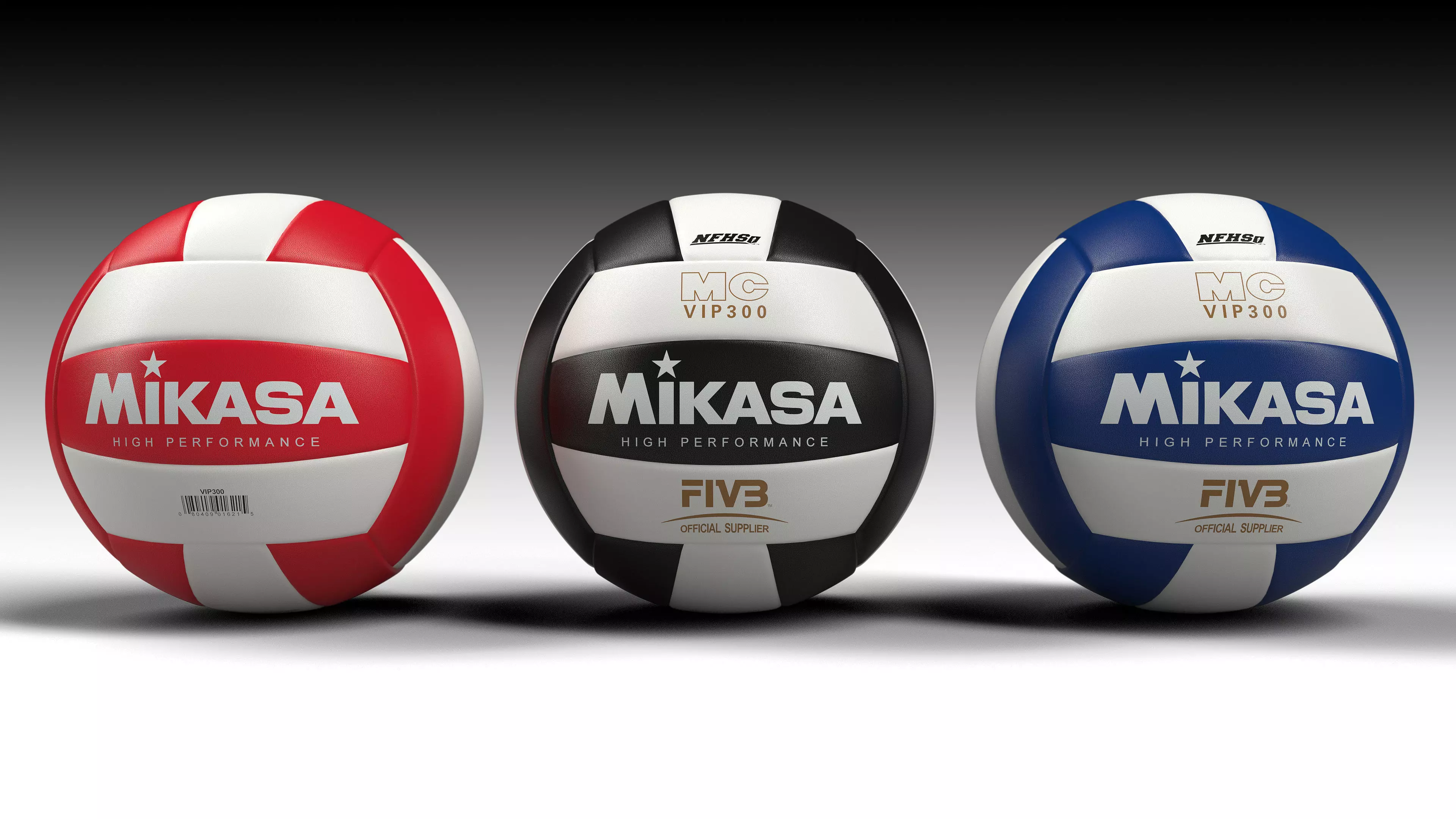 Volleyball - ball - Mikasa VIP300 Series 3D model_0