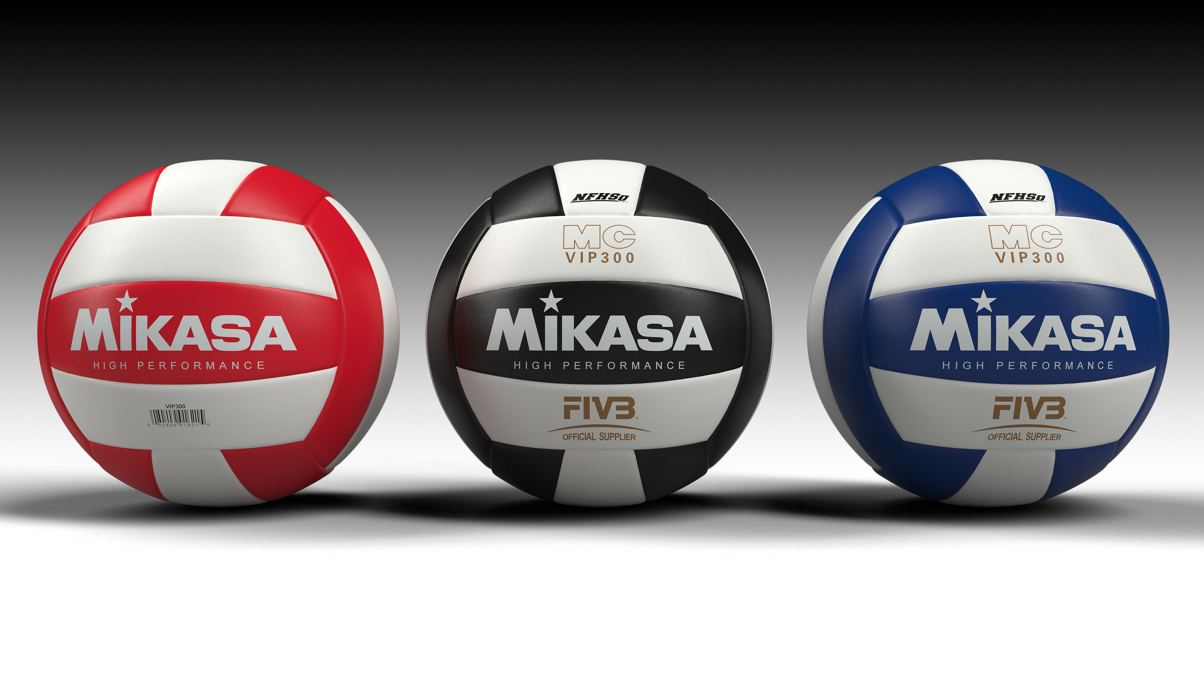 Volleyball ball Mikasa VIP300 Series 3D model CGTrader
