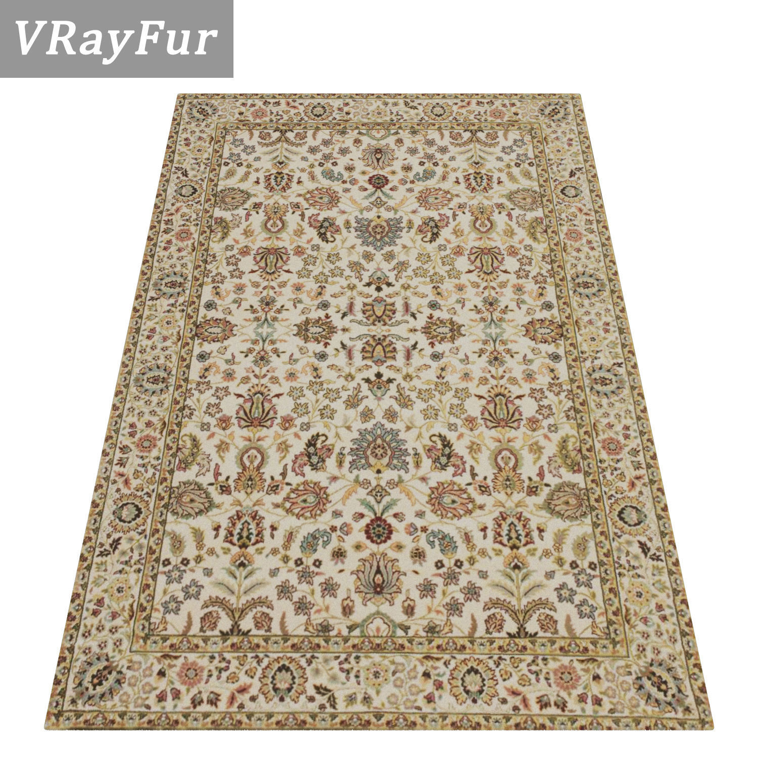 Rug Set 823 3D model_2