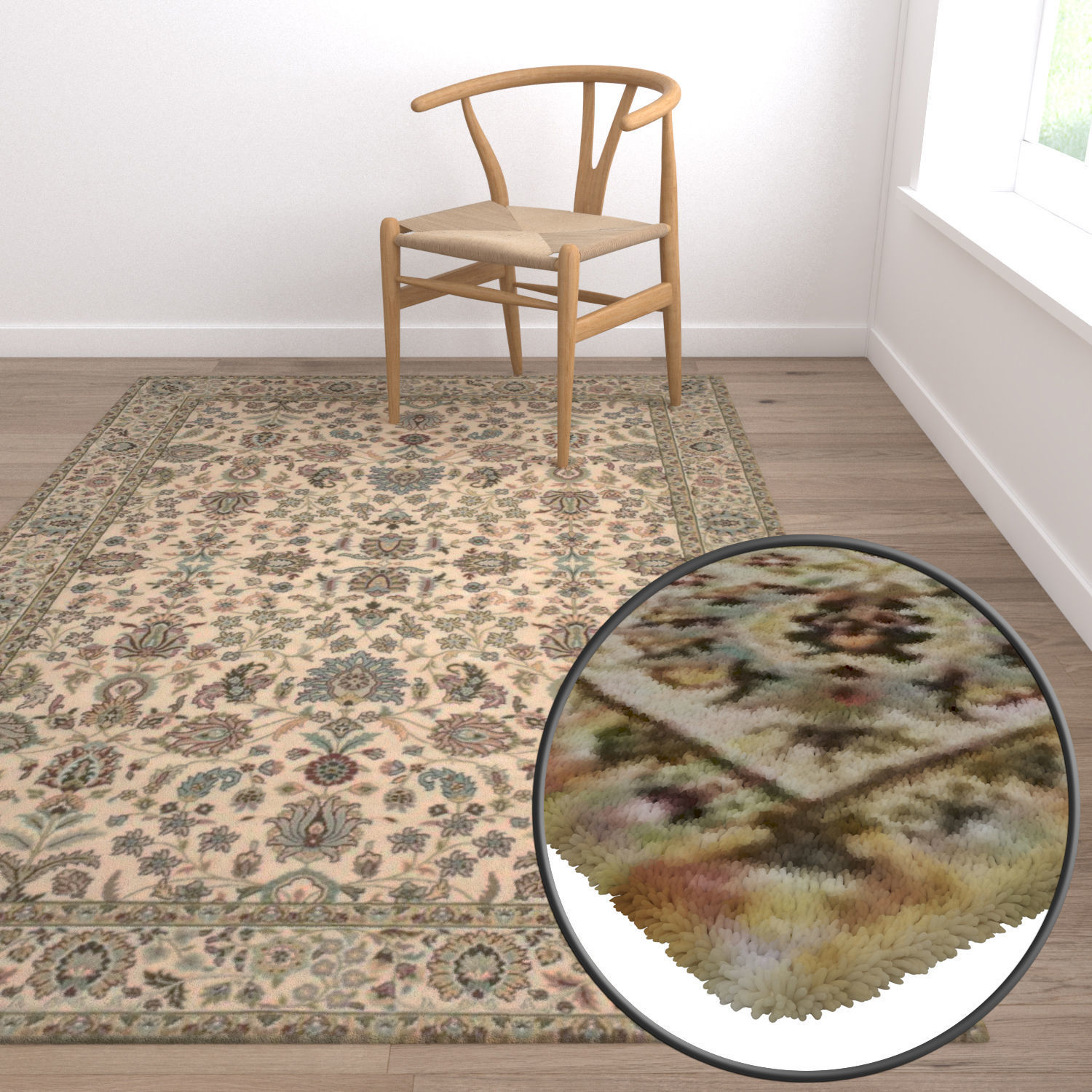 Rug Set 823 3D model_5