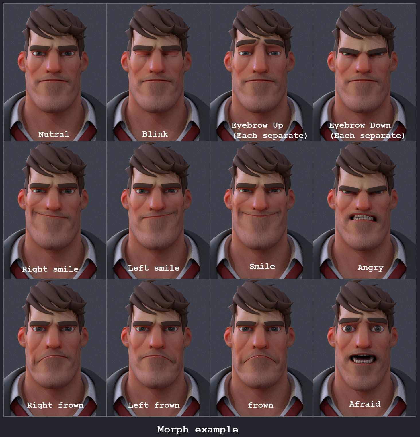 3D model Boss Rig Outfit 2 VR / AR / low-poly | CGTrader