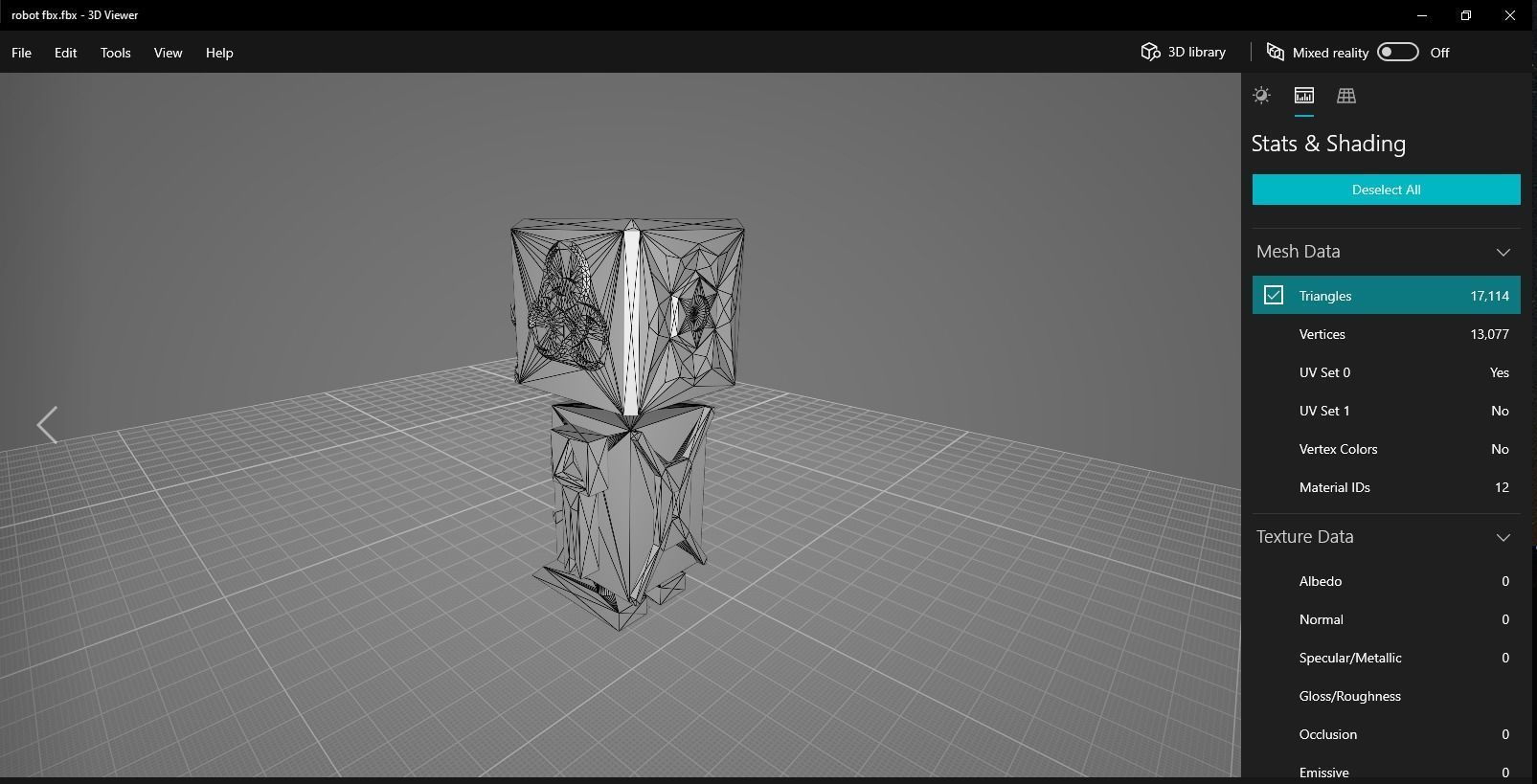 radioactive mini robot  3D print model_15