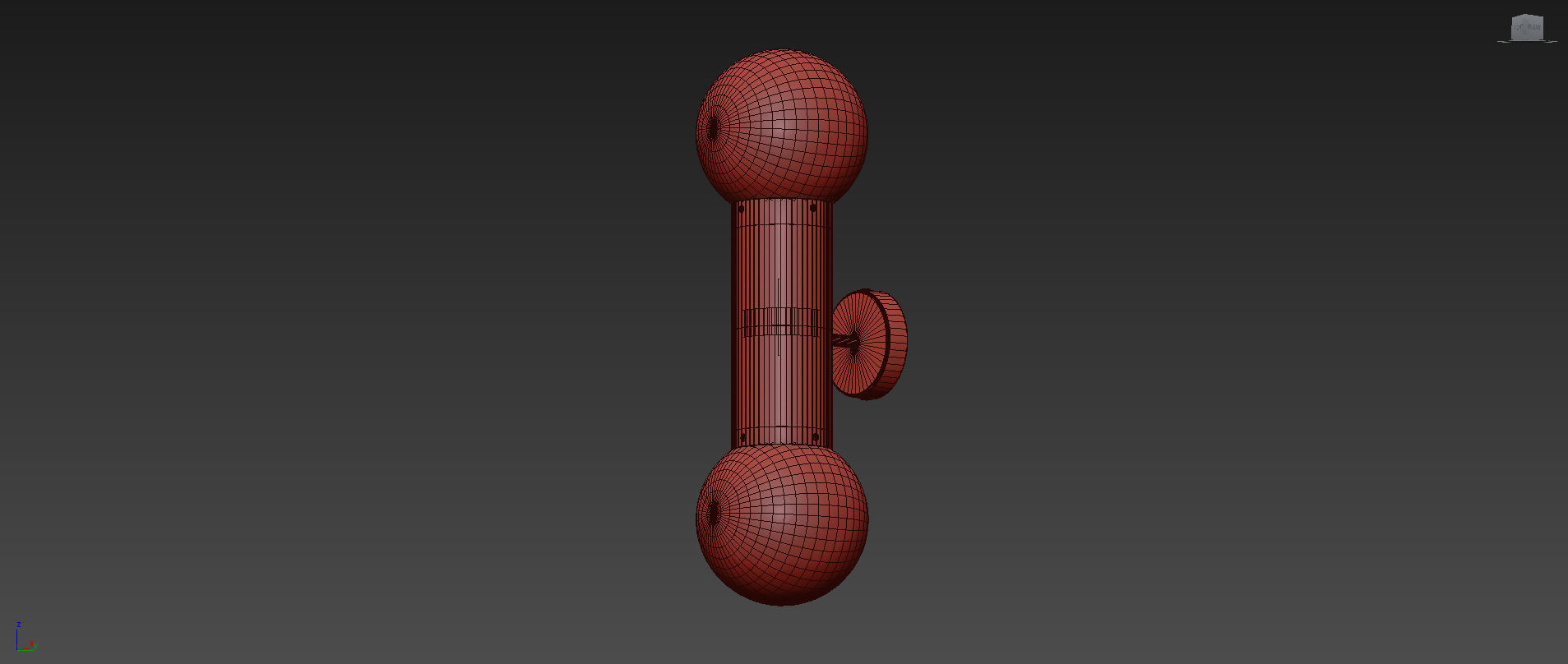 Perf Double Wall Sconce by Jonathan Ben-Tovim 3D model_10