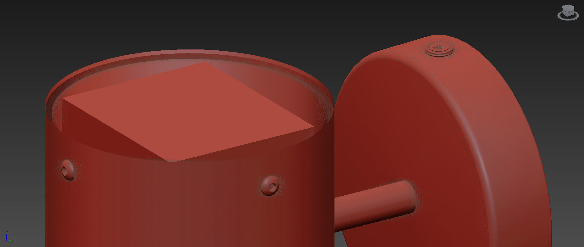 Perf Wall Sconce by Jonathan Ben-Tovim 3D model_9