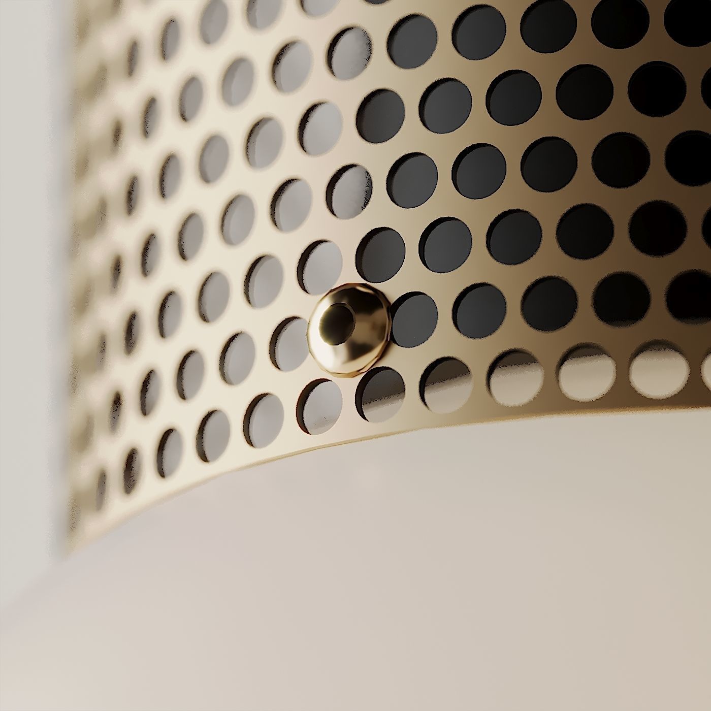 Perf Wall Sconce by Jonathan Ben-Tovim 3D model_1