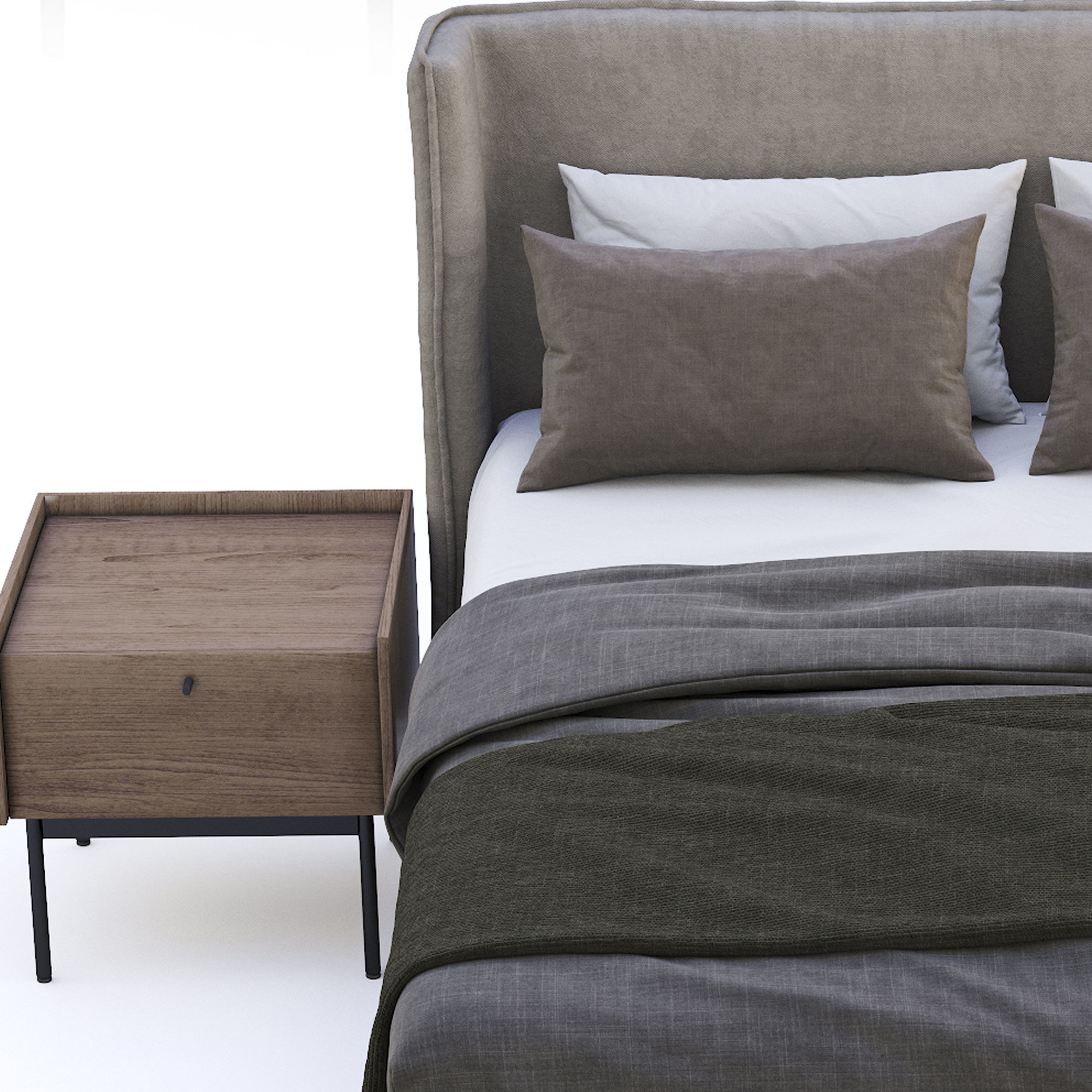 Zegen Bed Naomi 3D model_4