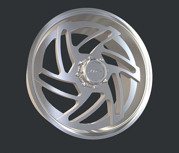 JTX Forged Turbo Wheel printable 3D print model