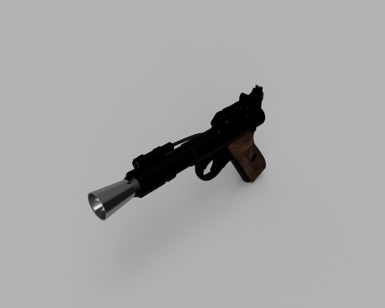 STAR WARS - MAYFIELD WEBLEY BLASTER 3D print model_2