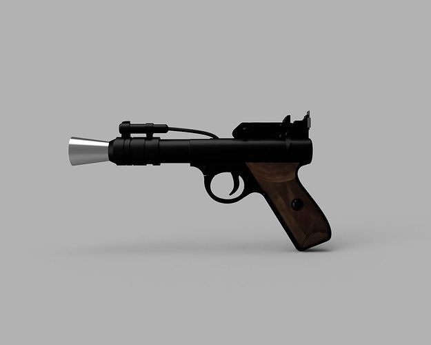 STAR WARS - MAYFIELD WEBLEY BLASTER 3D print model