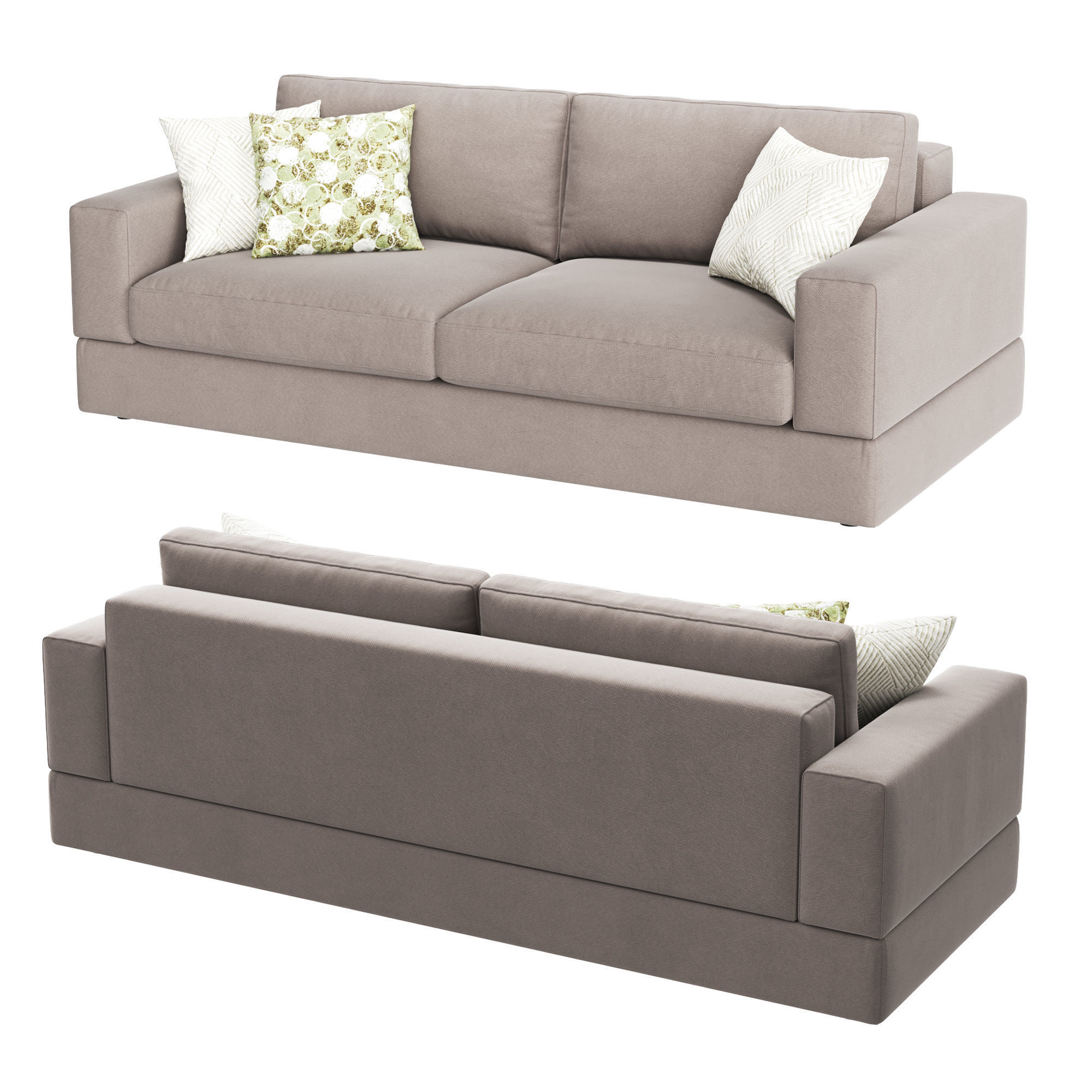 Confort Line ABACO Sofa Low-poly 3D model_1