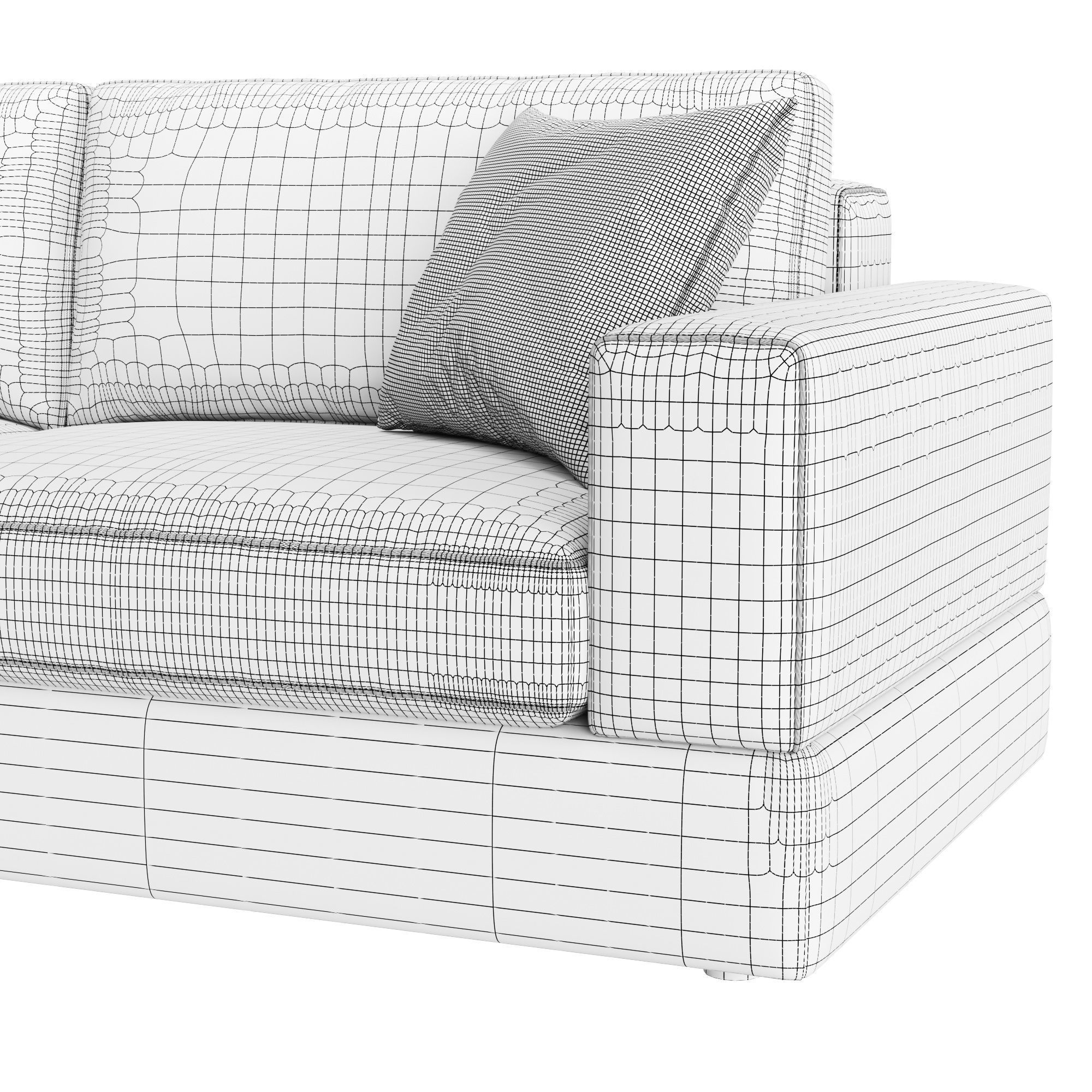 Confort Line ABACO Sofa Low-poly 3D model_4