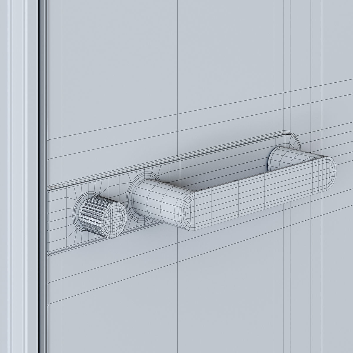 Rimadesio link door 3D model_2