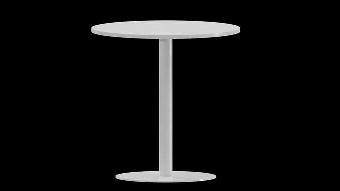 Mesa Cafe Table - Model 4670 V-02 Low-poly 3D model