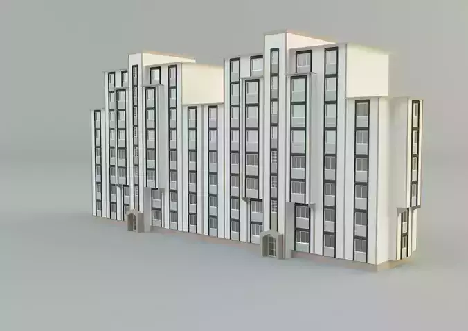  big building 3d model