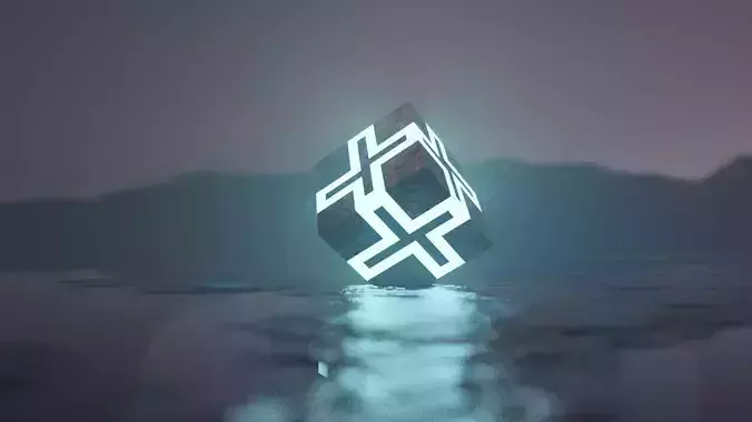 cube in water