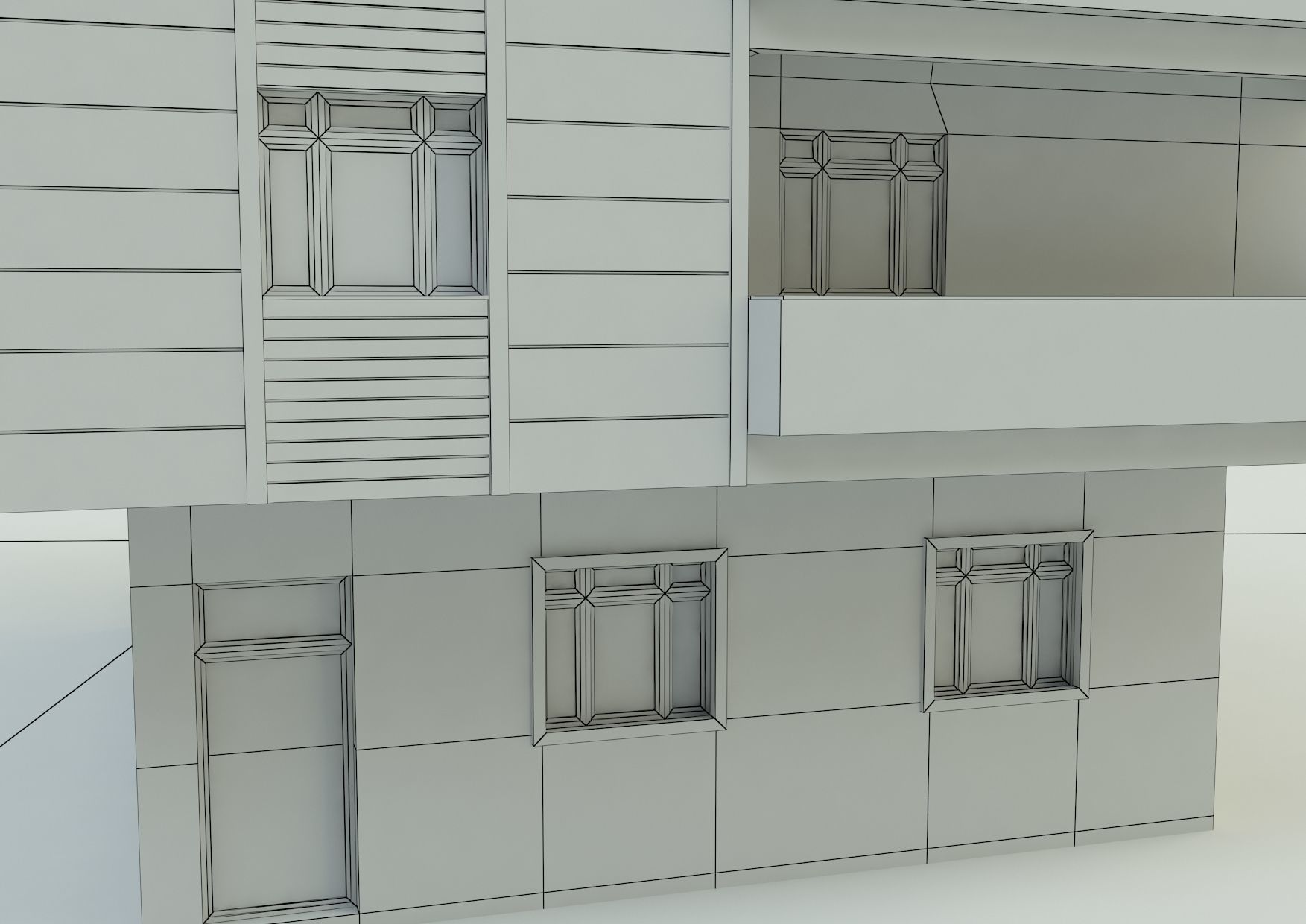 Ornate building 3d model 4 3D model_18