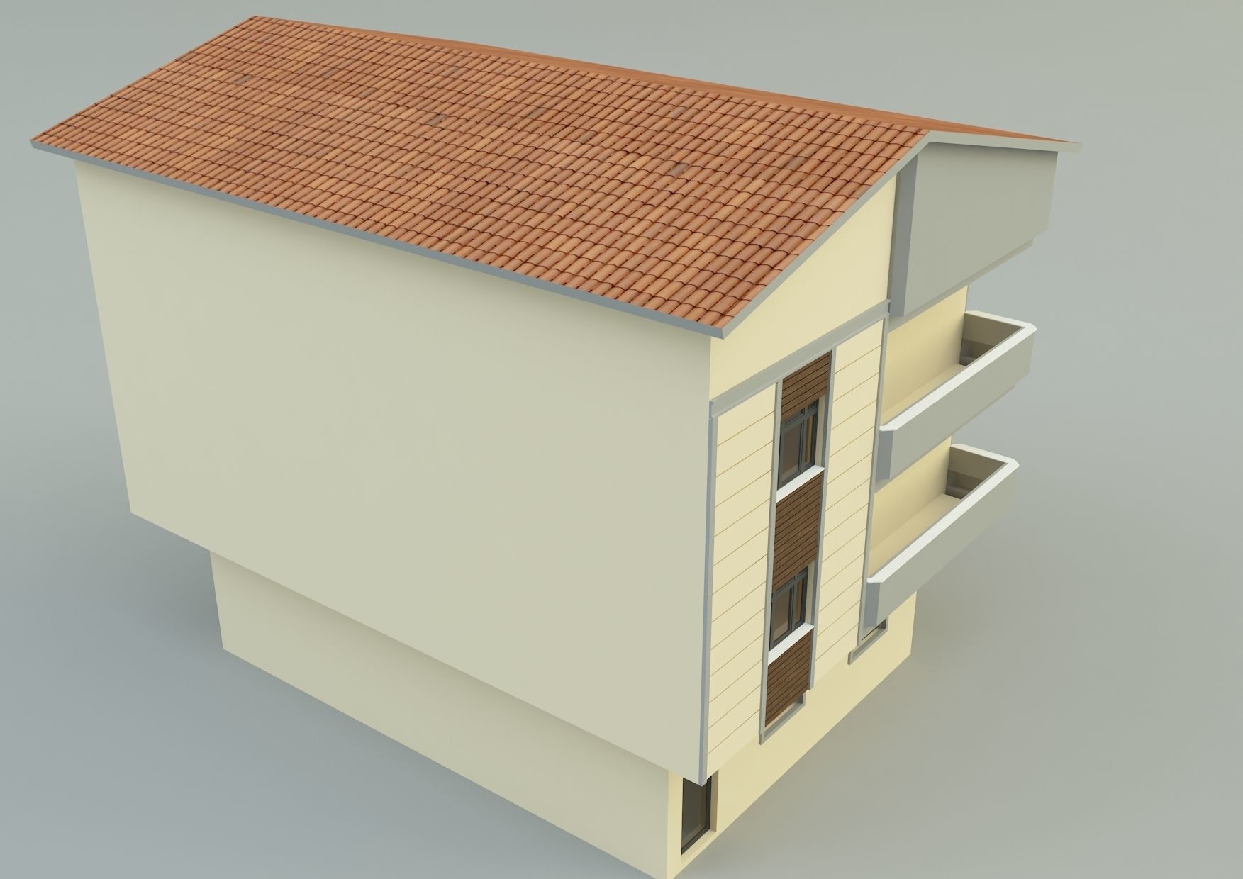 Ornate building 3d model 4 3D model_4