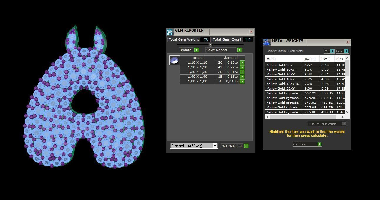 Alphabet Bubble A 3D print model_13