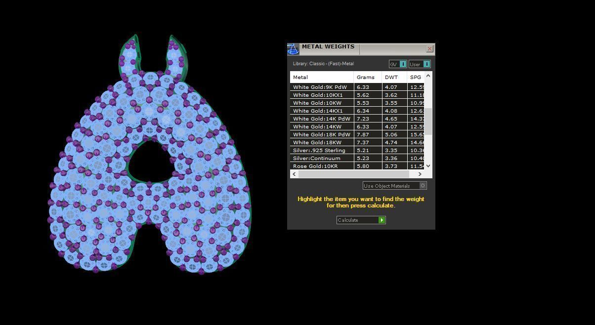 Alphabet Bubble A 3D print model_14