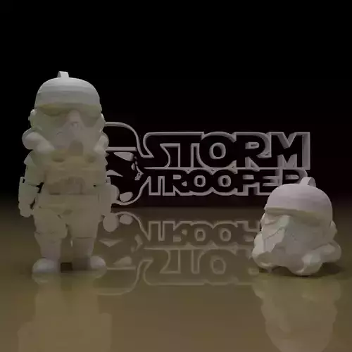 Stormtrooper Keychain