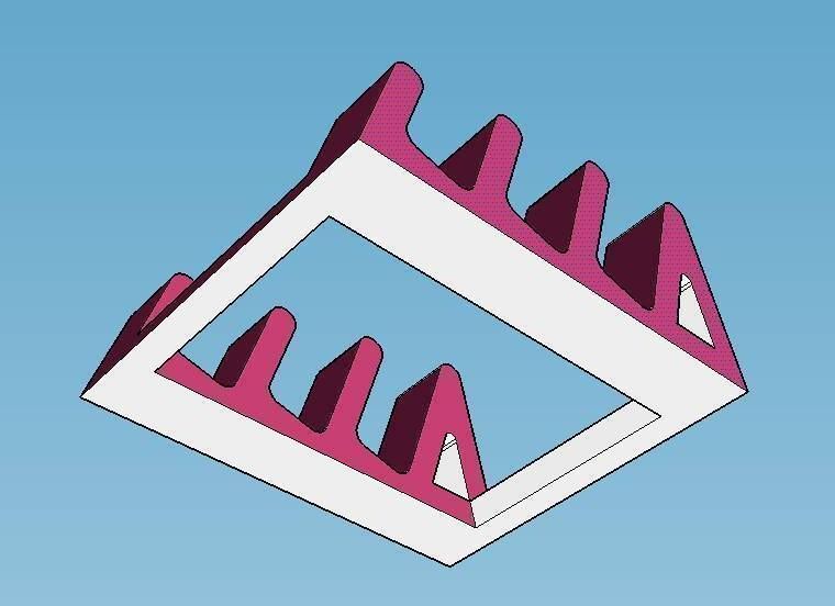 Multi-Pad Holder Free 3D print model_1