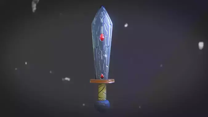 Fantasy magic sword